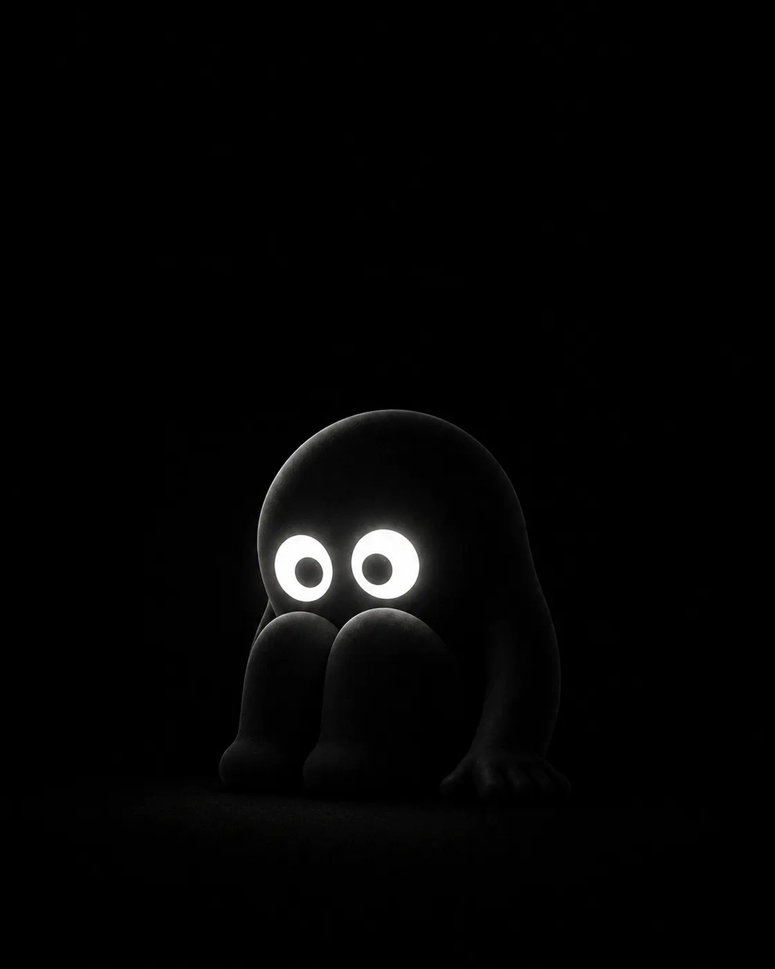 The Lurker, sitting in the dark, watching